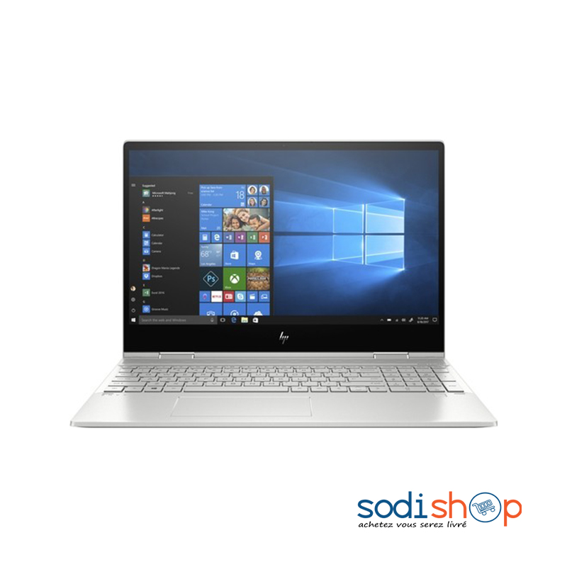 2 Ordinateur Portable HP ENVY x360 DR1058 Core i5 512Go HDD 8Go Ram - PC 15.6” Ecran Tactile Couleur Argent Livraison en 7 Jours