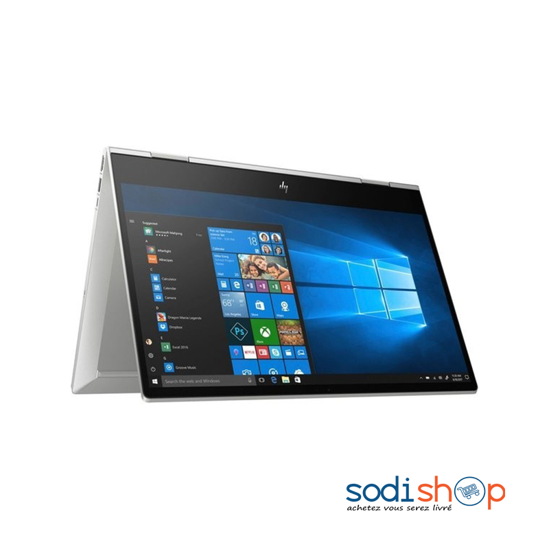3 Ordinateur Portable HP ENVY x360 DR1058 Core i5 512Go HDD 8Go Ram - PC 15.6” Ecran Tactile Couleur Argent Livraison en 7 Jours